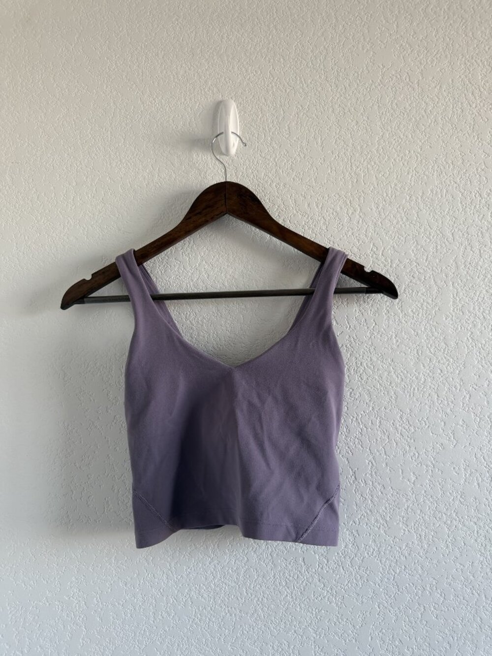 Lululemon Purple Align Tank Top Women's Size 2 XS Bra No pads W1DTWS
